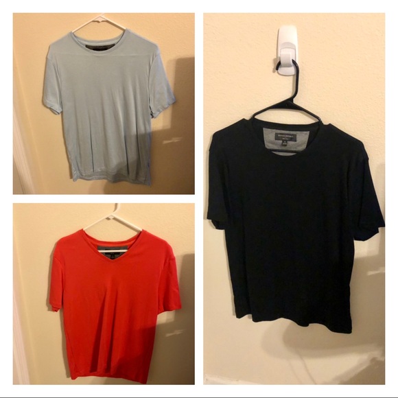 Banana Republic, Mens size Medium, dress tee shirts, bundle of all 3, worn once.